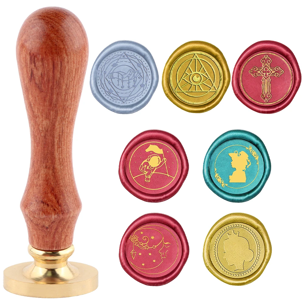 Wax Seal Stamp Set - Conjunto de carimbo de cera, 1