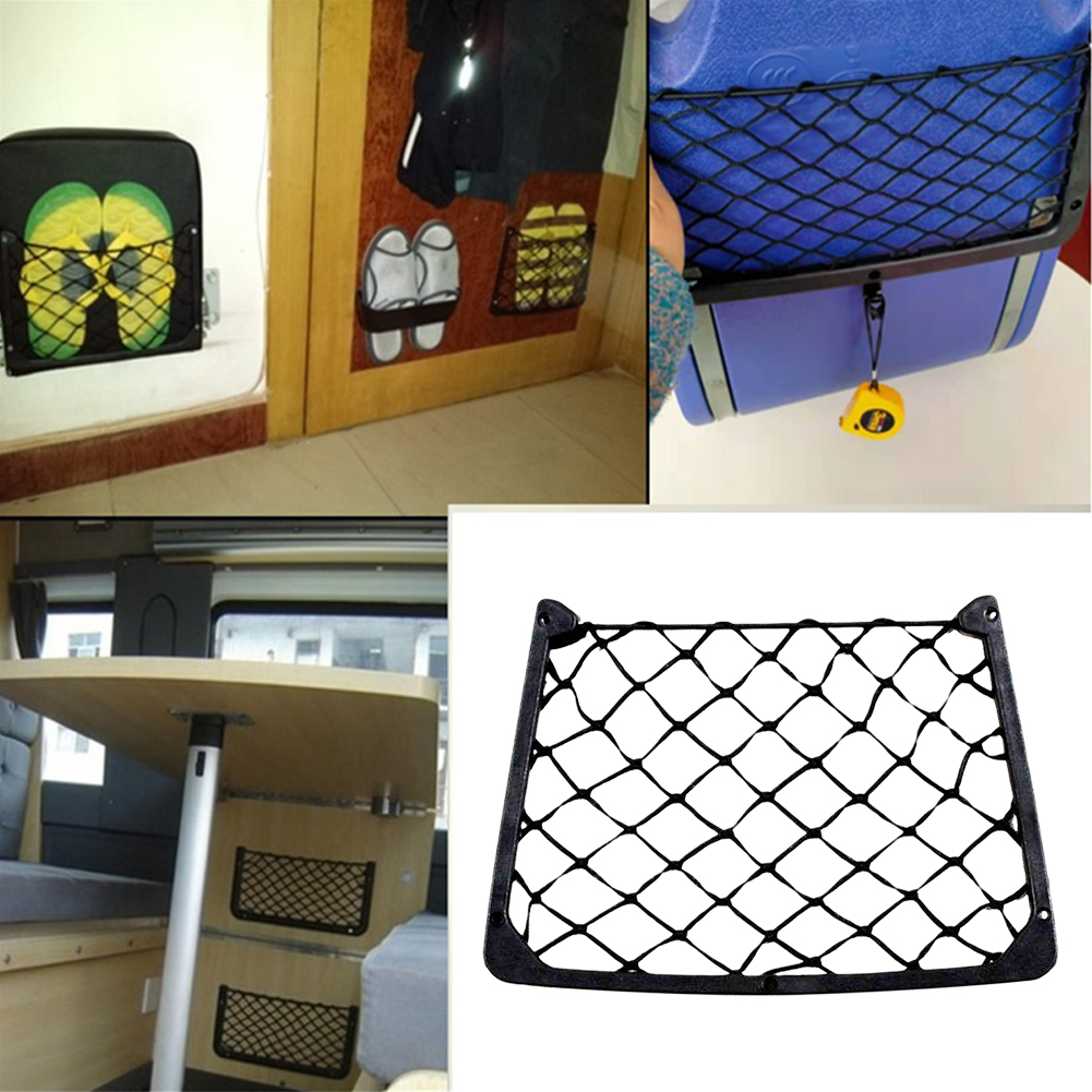 Magazine Holder Rack - Rede de armazenamento elástica para o