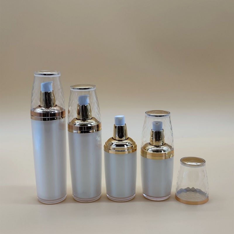 Gel Refill Pack - Garrafa de bomba acrílica em forma
