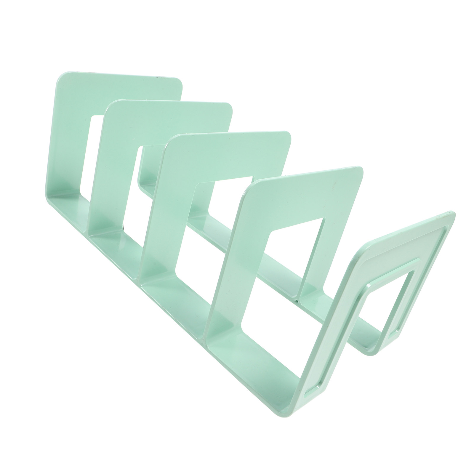 Magazine Holder Rack - Organizador de livros para secretária, suporte