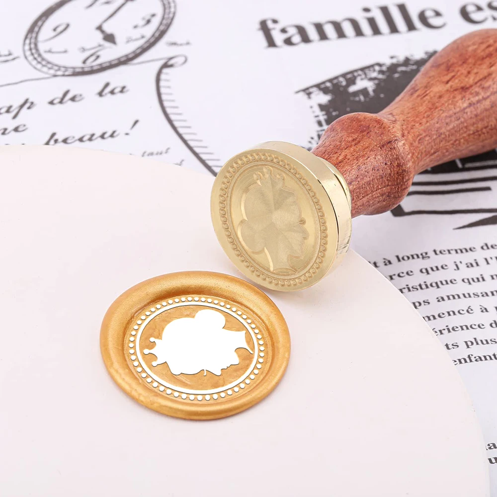 Conjunto de carimbo de cera, 1 - Wax Seal Stamp Set avaliação e preço