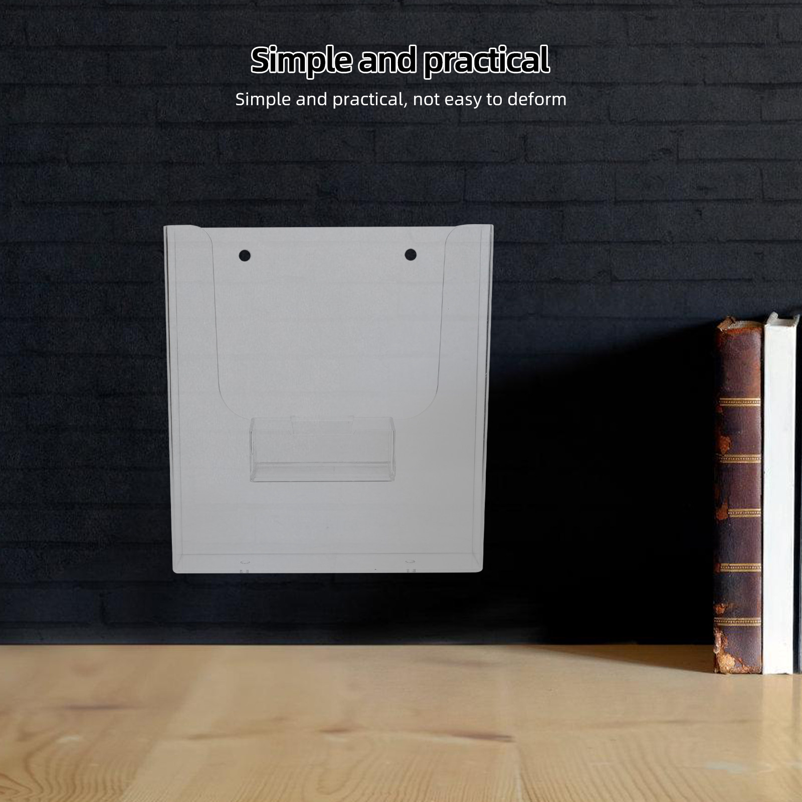 Suporte de revistas A4 em acrí - Magazine Holder Rack avaliação e preço
