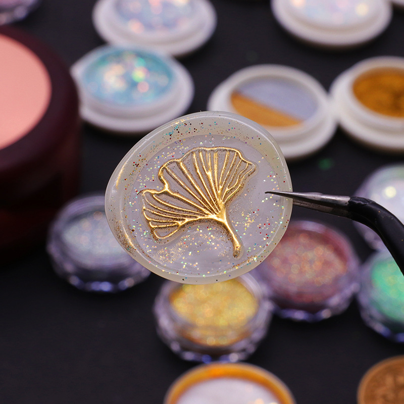 18 cores ouro selo de cera em  - Wax Seal Stamp Set avaliação e preço