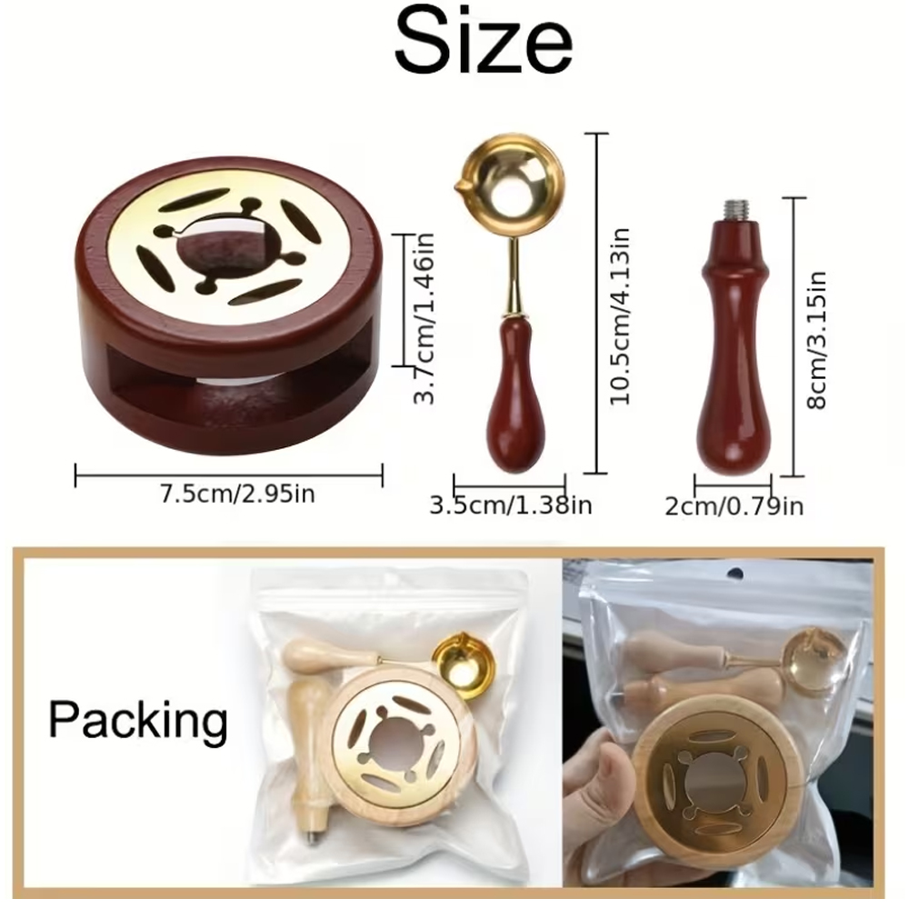 Kit de Carimbo de Cera Persona - Wax Seal Stamp Set avaliação e preço