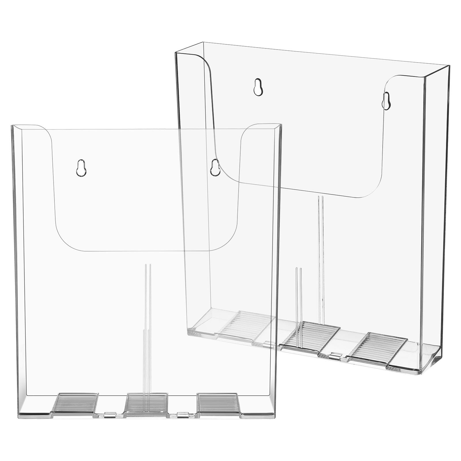 2 unidades de organizador de a - Magazine Holder Rack avaliação e preço