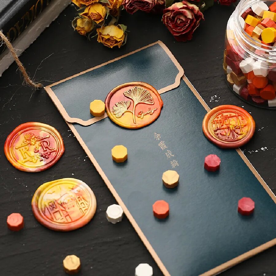 200 contas de cera de vedação  - Wax Seal Stamp Set avaliação e preço