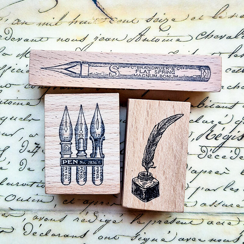 Carimbos para Scrapbooking, Ca - Fountain Pen Bottled Ink avaliação e preço